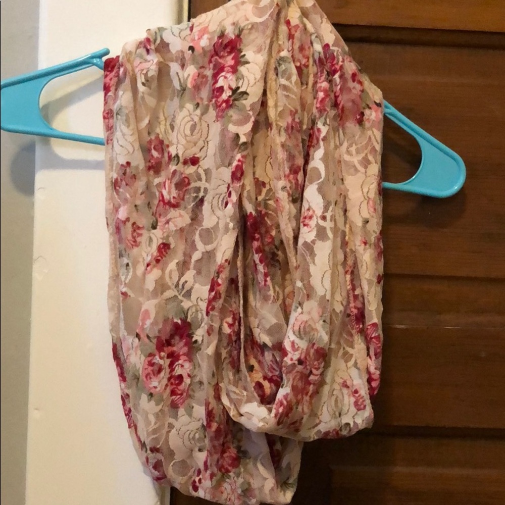 Lace Infinity Scarf
